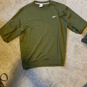 Nike Olive Green Crewneck Sweatshirt